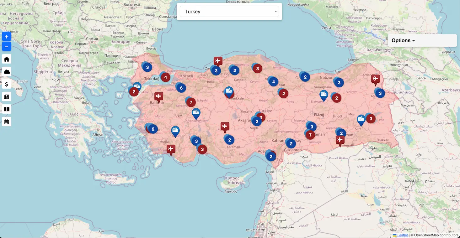 geographic data explorer